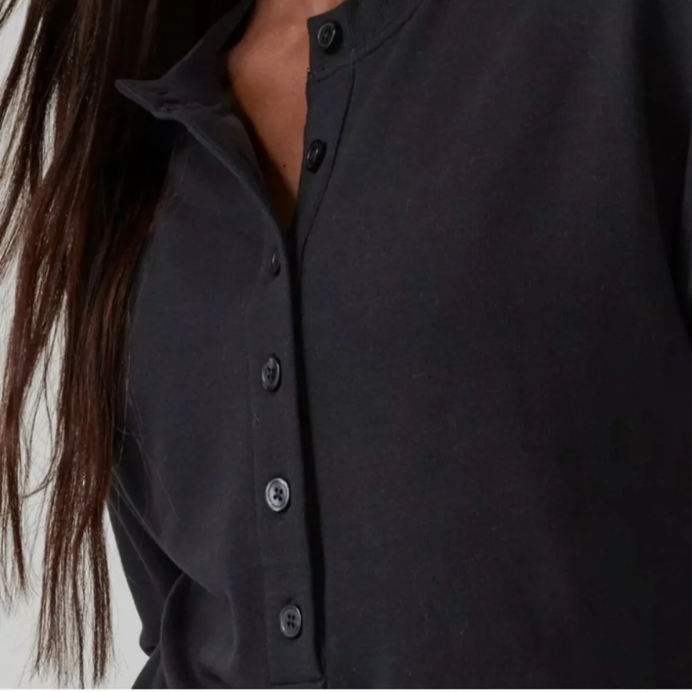 Athleta Balance Henley Sweatshirt - Picture 3 of 12